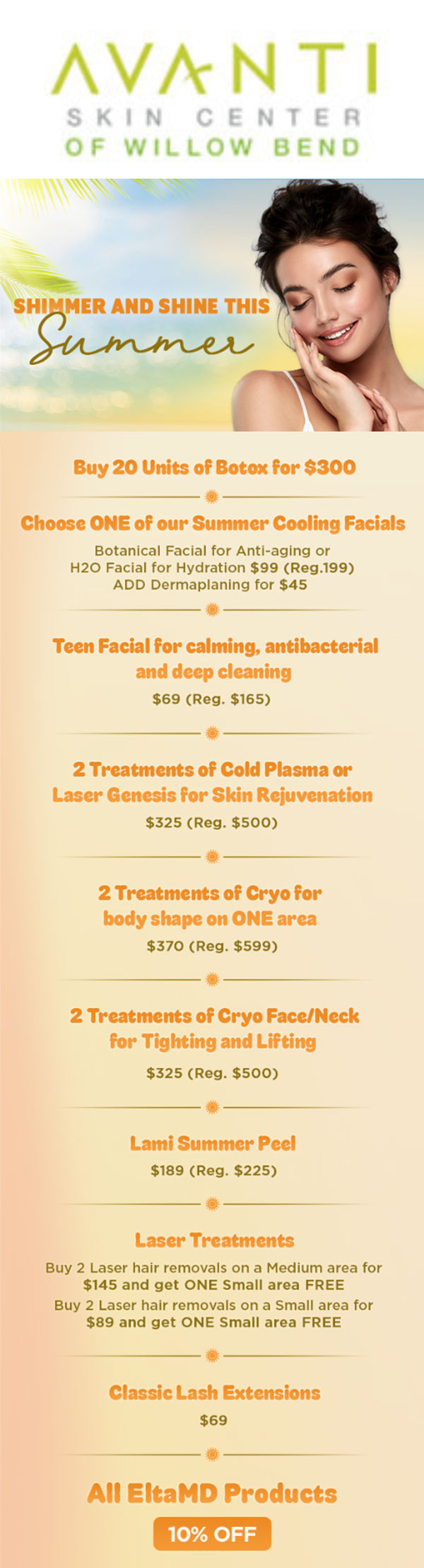 Monthly Promotion